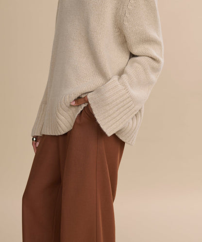 Cashmere Jet Turtleneck