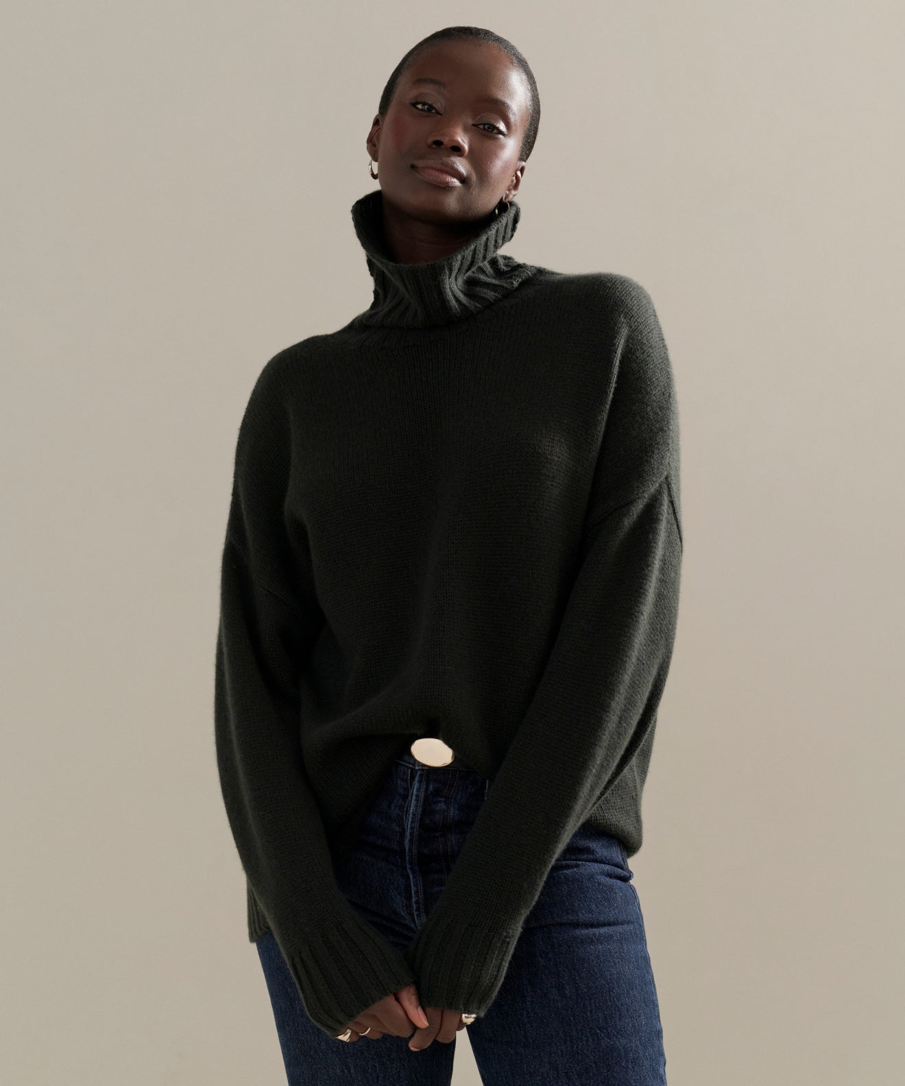 Cashmere Porter Turtleneck