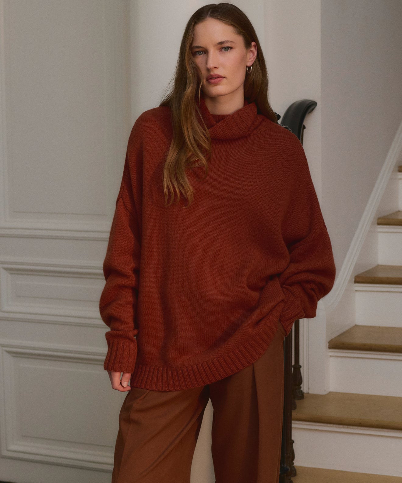 Cashmere Porter Turtleneck
