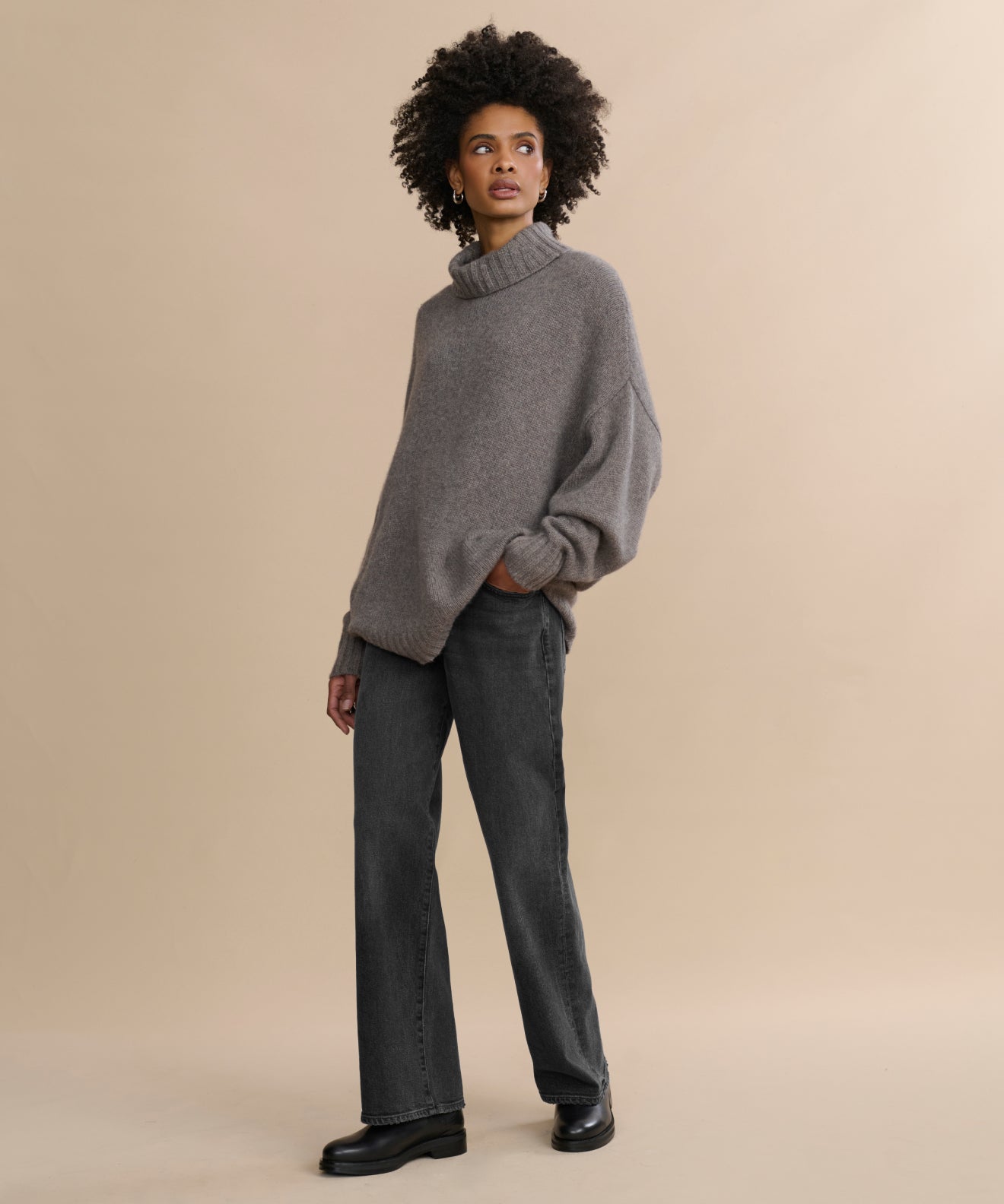 Cashmere Porter Turtleneck
