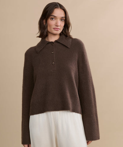 Cashmere Stevie Polo