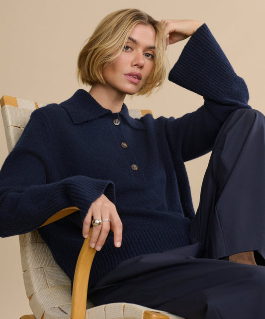 Cashmere Stevie Polo