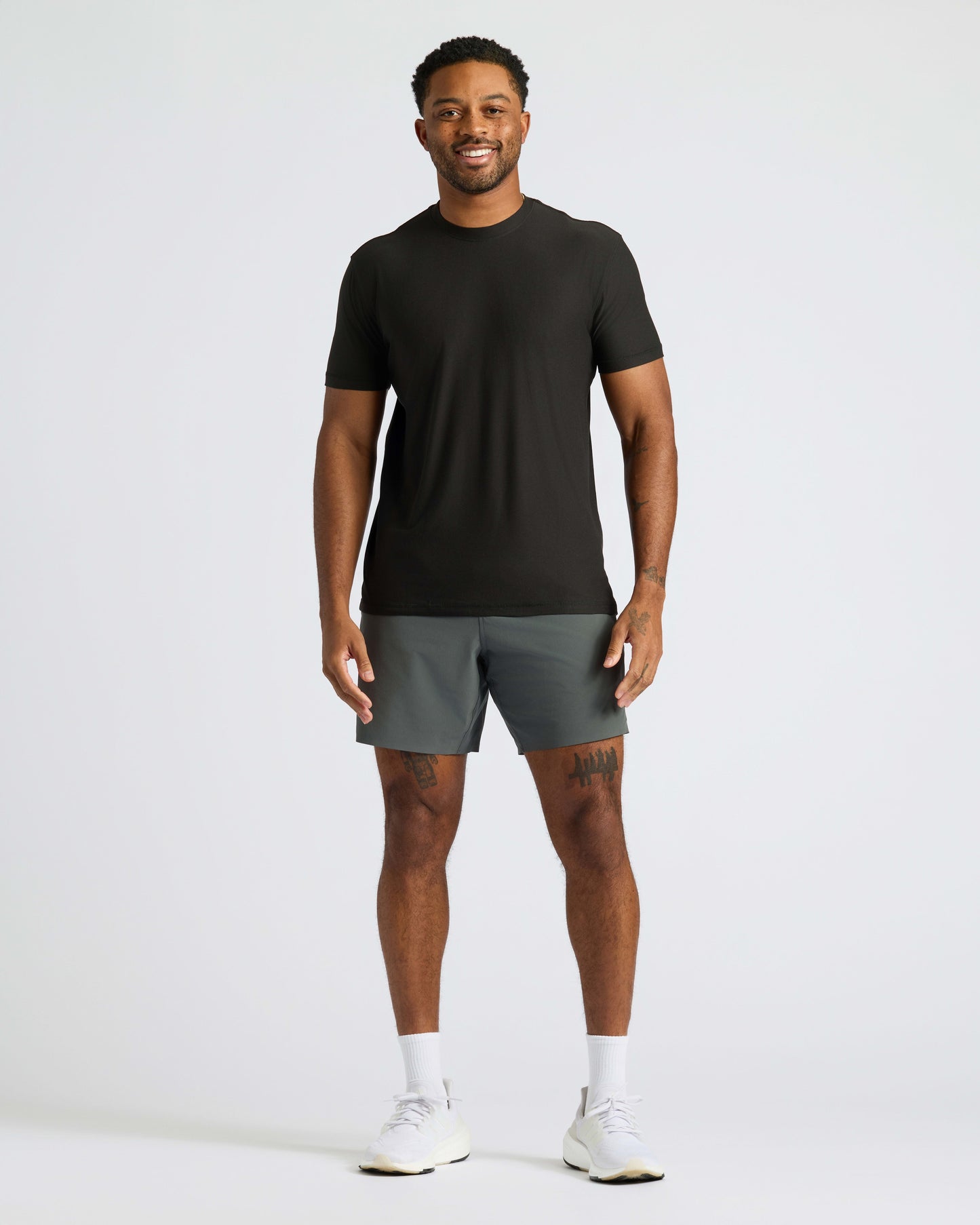 Black & White Active Crew 6-Pack