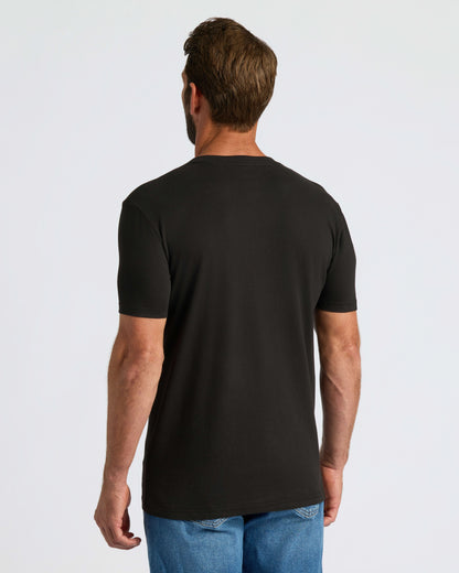 All Black Classic V-Neck 10-Pack