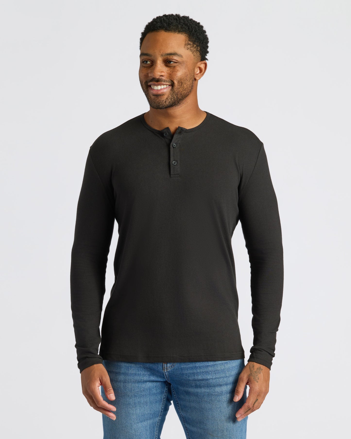 Black & White Classic Henley 2-Pack