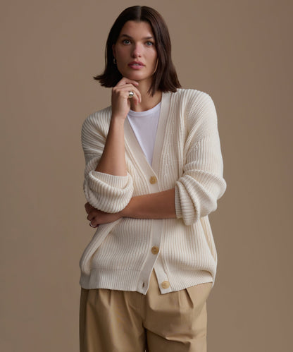Cotton Cocoon Cardigan