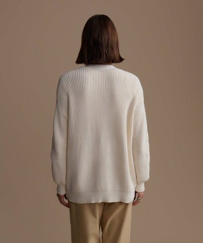 Cotton Cocoon Cardigan