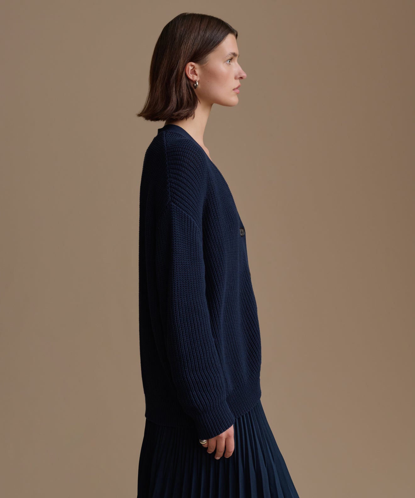Cotton Cocoon Cardigan