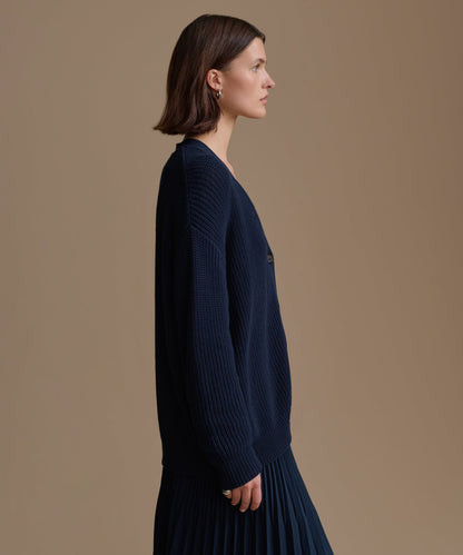 Cotton Cocoon Cardigan