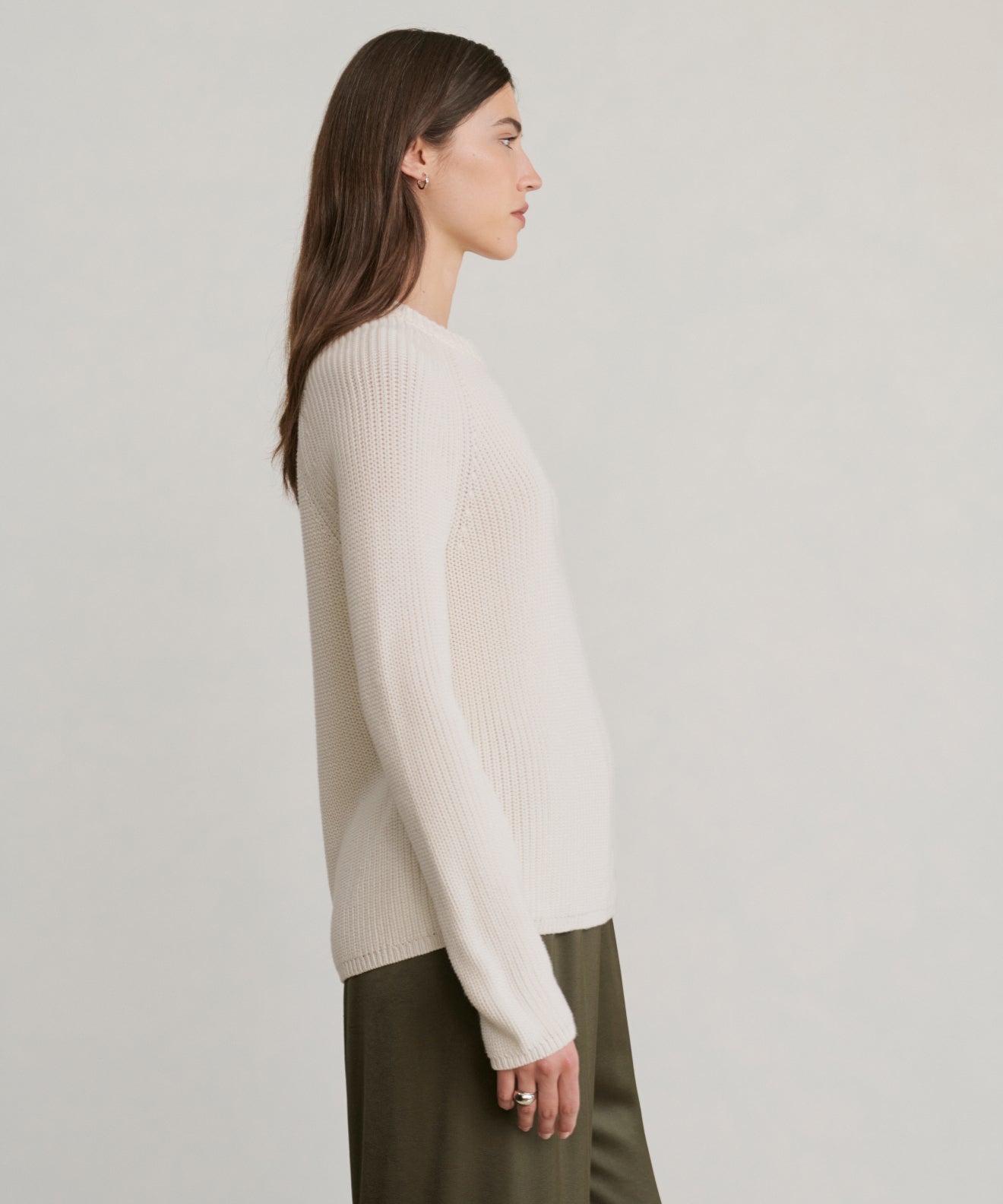 Cotton Fisherman Sweater