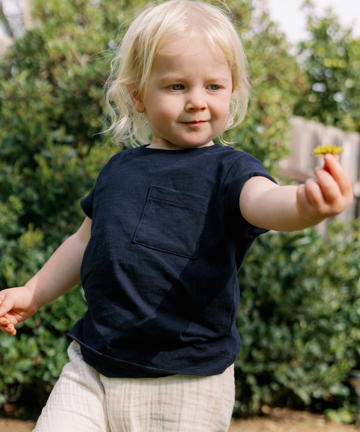 Kids' Vintage Pocket Tee