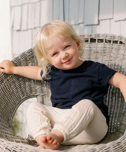 Kids' Vintage Pocket Tee