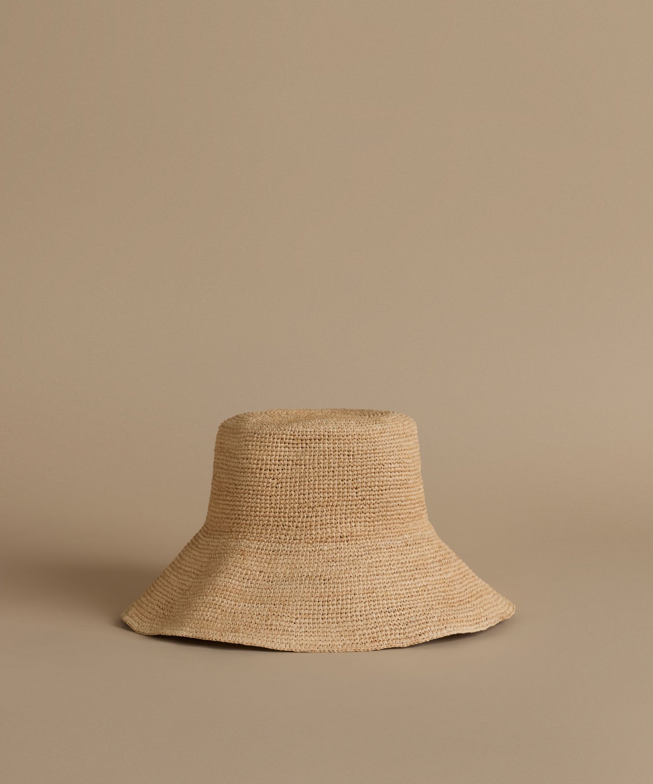 Crochet Raffia Sun Hat