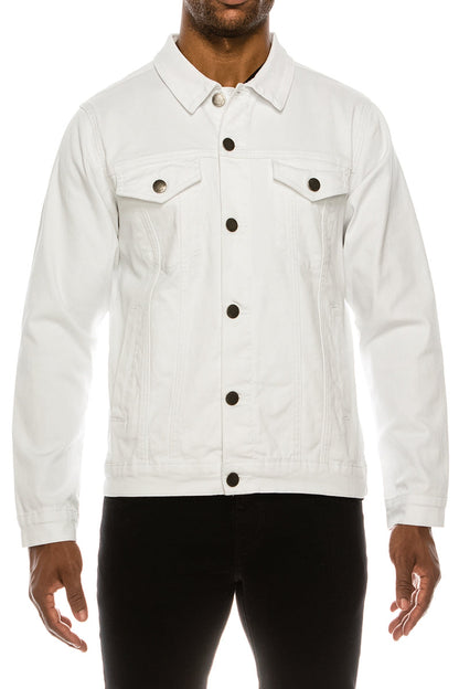 Essential Colored Denim Jacket