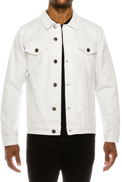 Essential Colored Denim Jacket