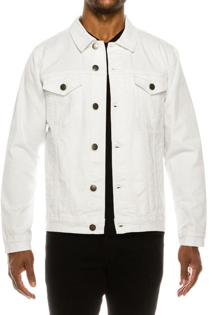Essential Colored Denim Jacket