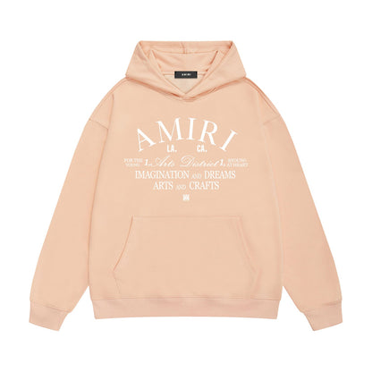 Amiri Hoodie Printed Trendy Pure Cotton
