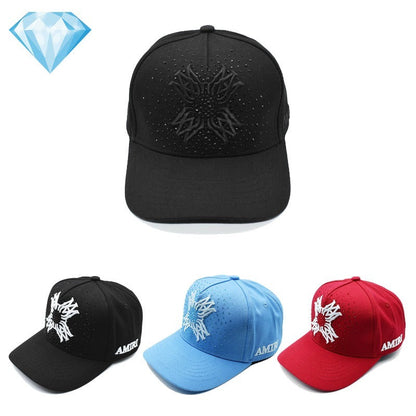 Amiri hat embroidered diamond hat
