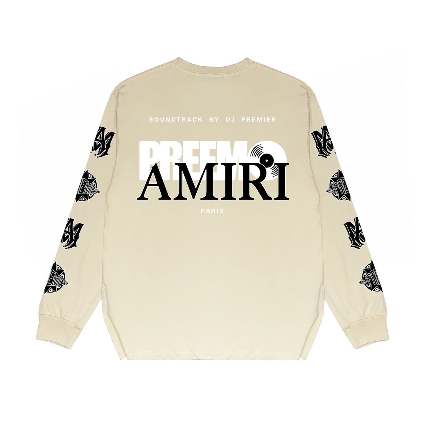 Amiri Long Sleeved Shirt Printed Trendy Pure Cotton