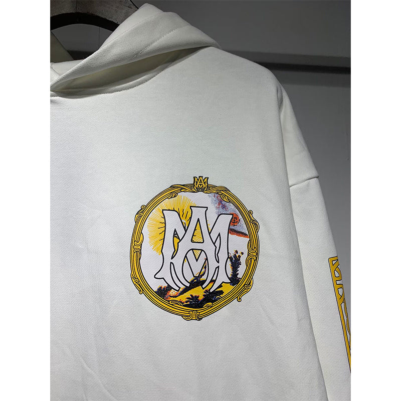Amiri Hoodie High Street Fashion Prints