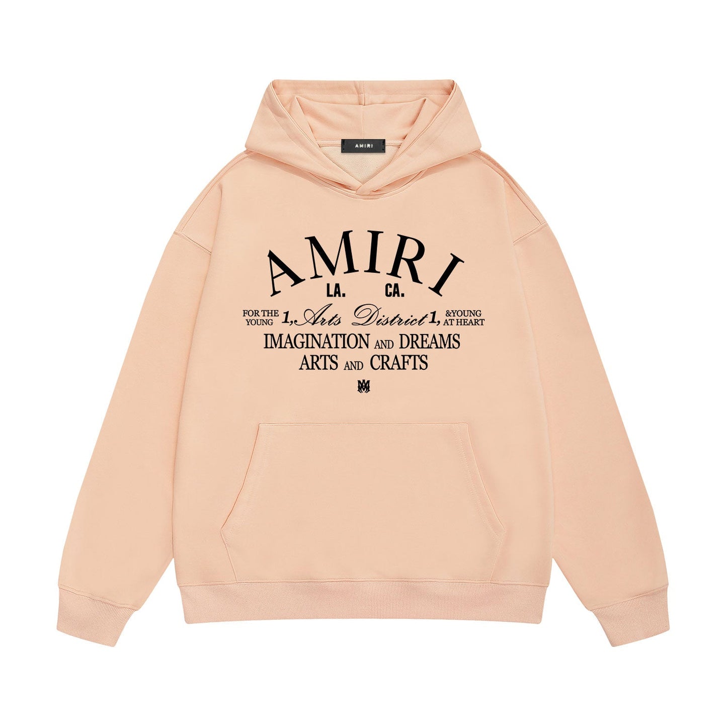 Amiri Hoodie Printed Trendy Pure Cotton
