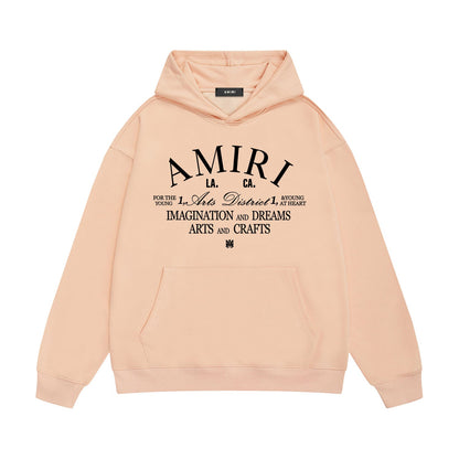 Amiri Hoodie Printed Trendy Pure Cotton