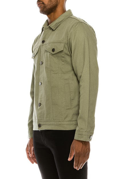 Essential Colored Denim Jacket
