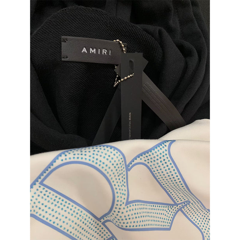 Amiri Hoodie High Street Fashion Prints