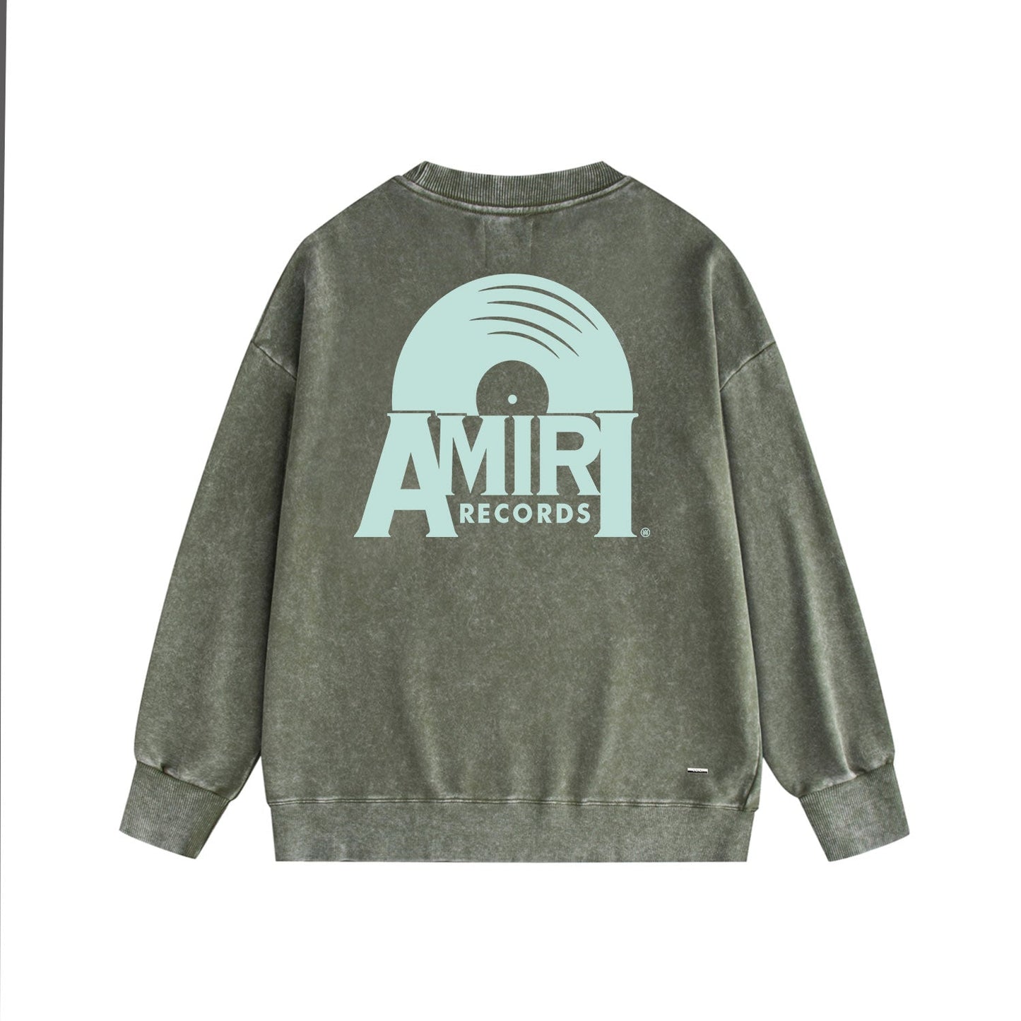 Amiri Distressed Sweatshirt Printed Trendy Pure Cotton