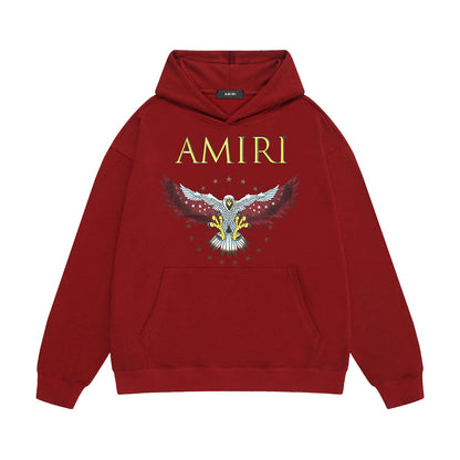 Amiri Hoodie Printed Trendy Pure Cotton