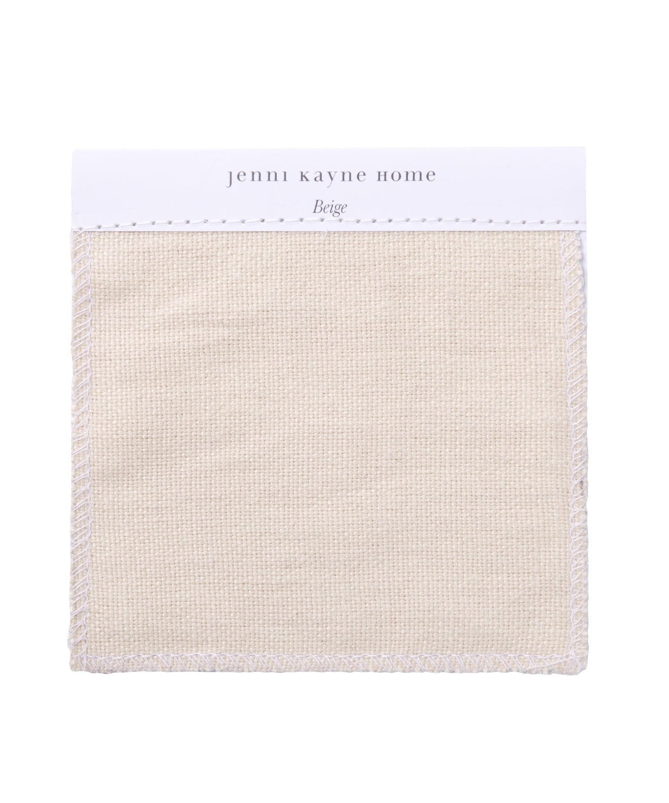 Fabric Swatch Beige Hemp