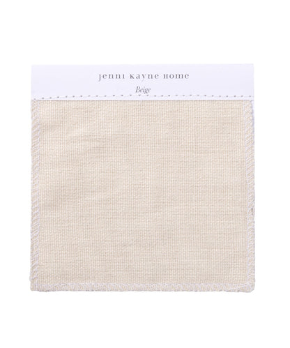 Fabric Swatch Beige Hemp