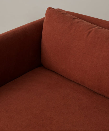 Fabric Swatch Farmhouse Red Linen
