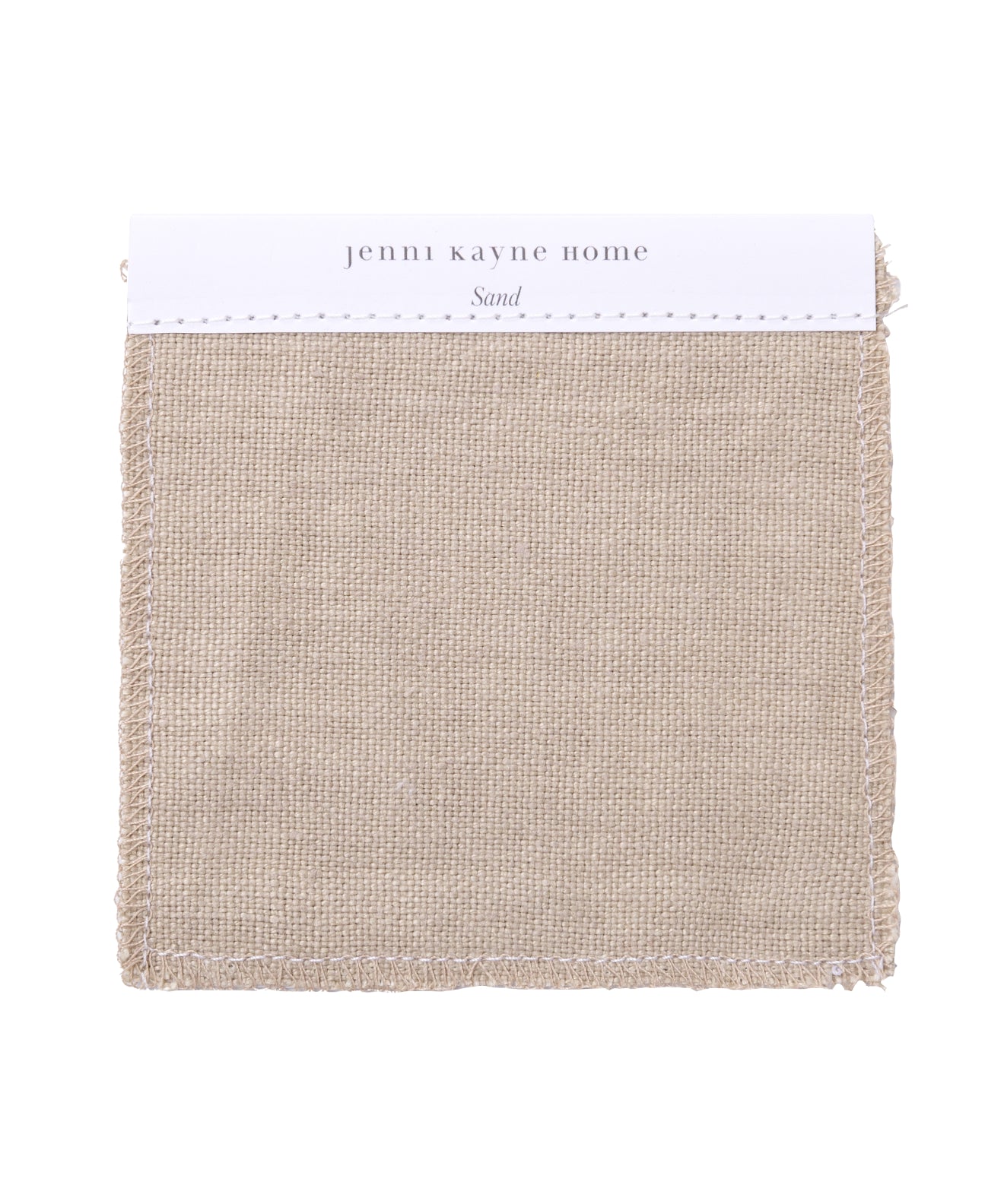 Fabric Swatch Sand Hemp