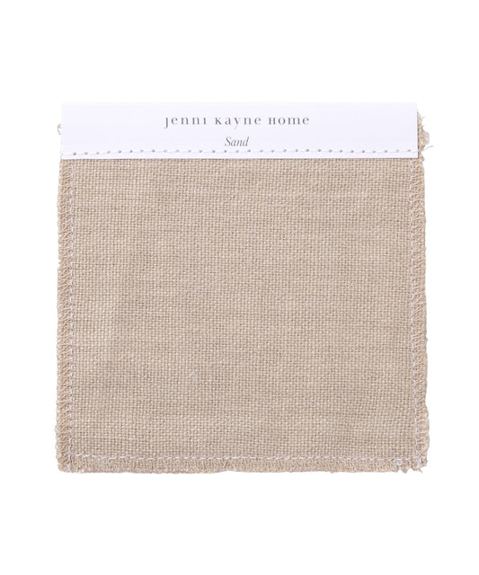 Fabric Swatch Sand Hemp