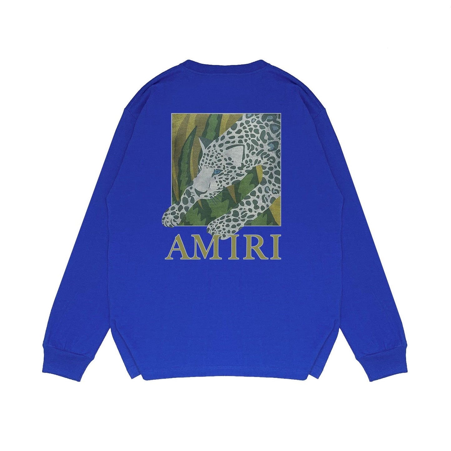 Amiri Long Sleeved Shirt Printed Trendy Pure Cotton