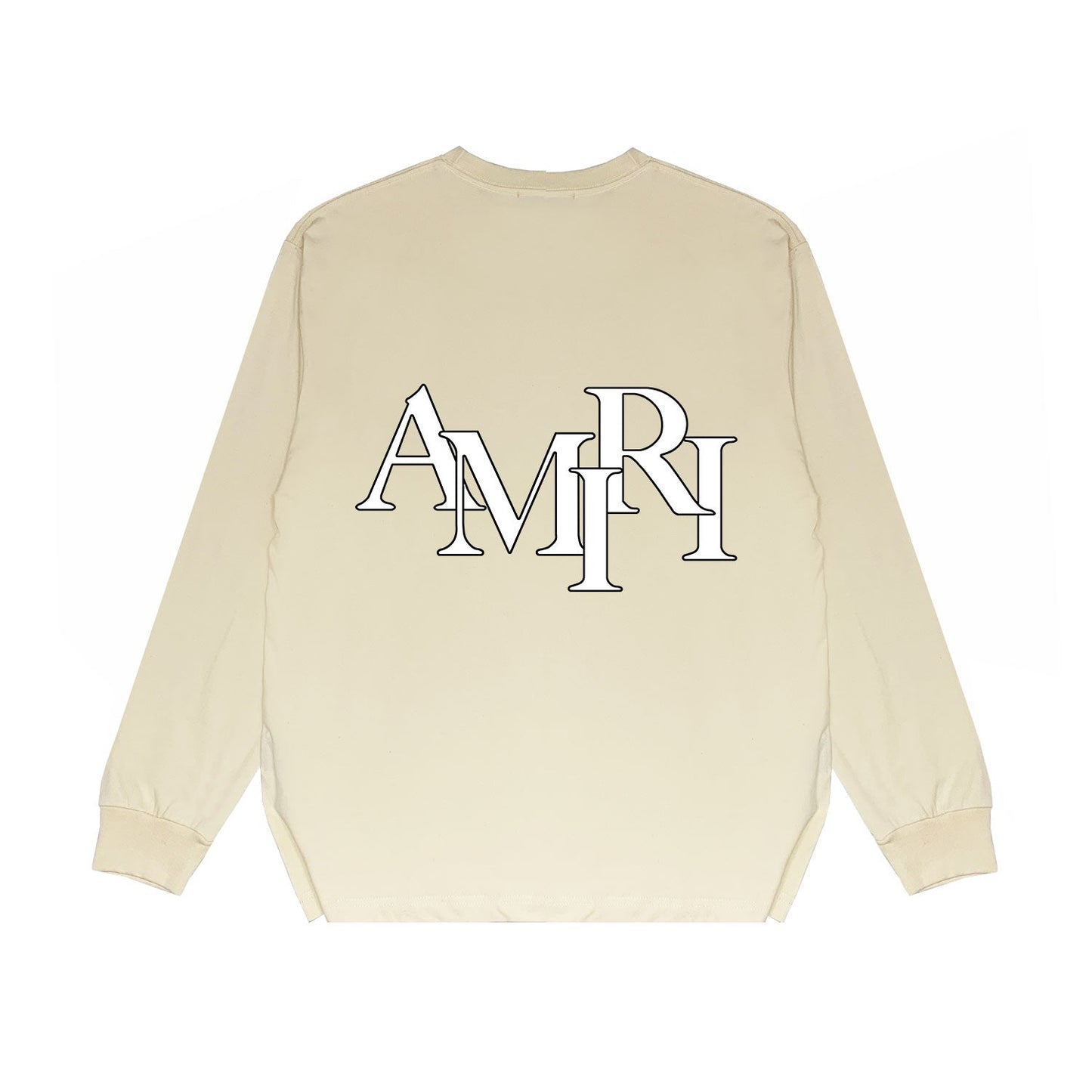Amiri Long Sleeved Shirt Printed Trendy Pure Cotton