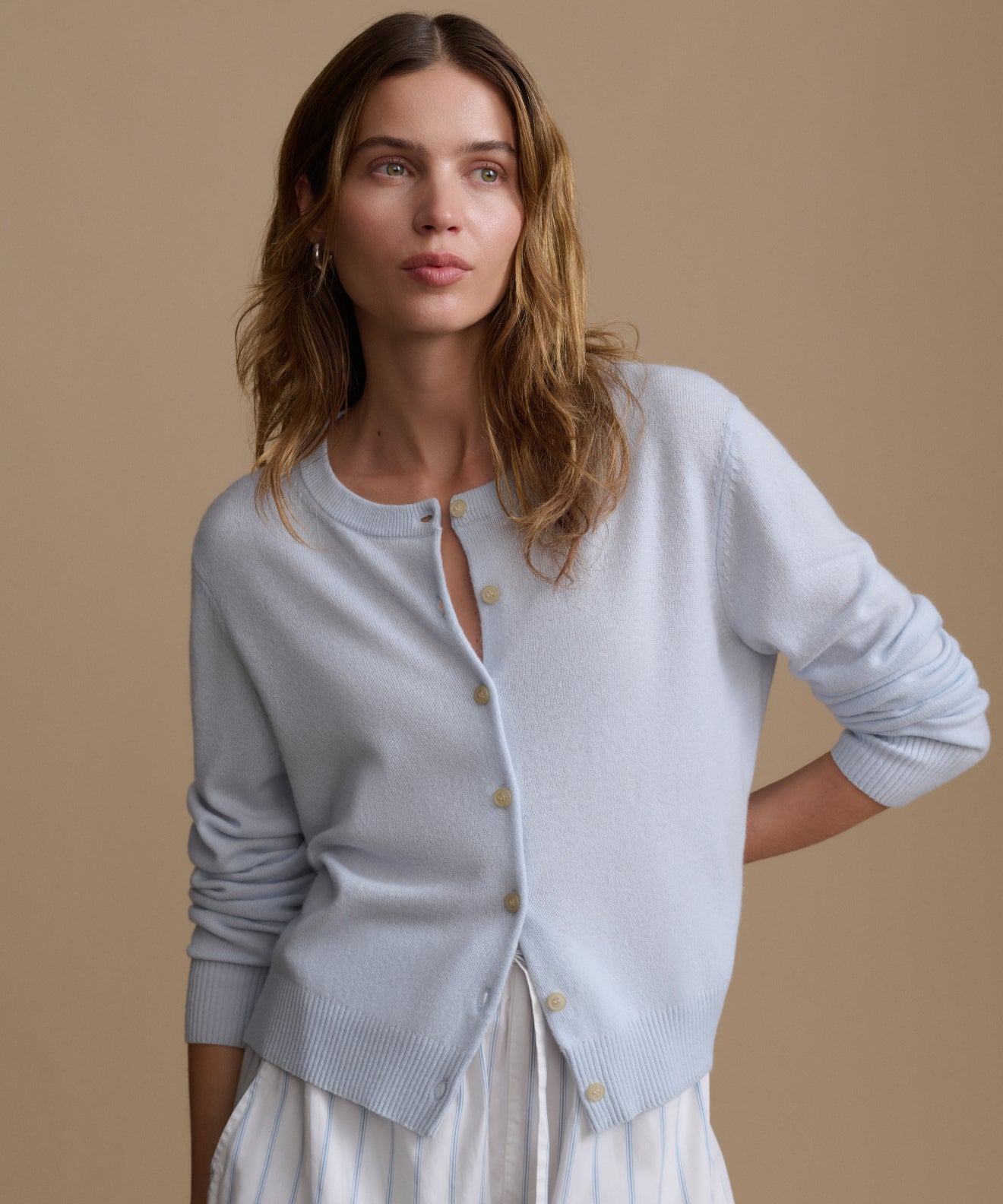 Flynn Cashmere Cardigan