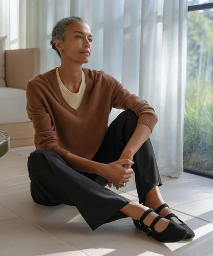 Flynn Cashmere V-Neck