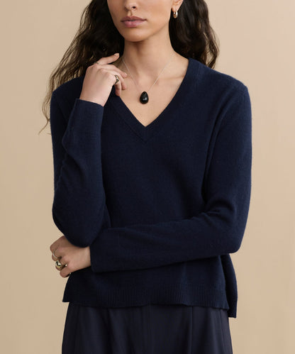 Flynn Cashmere V-Neck