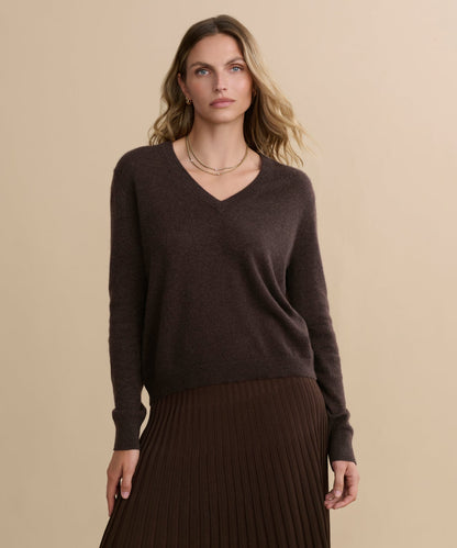 Flynn Cashmere V-Neck