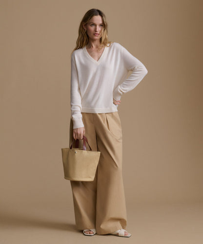 Flynn Cashmere V-Neck