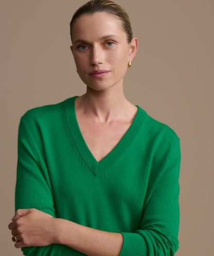Flynn Cashmere V-Neck