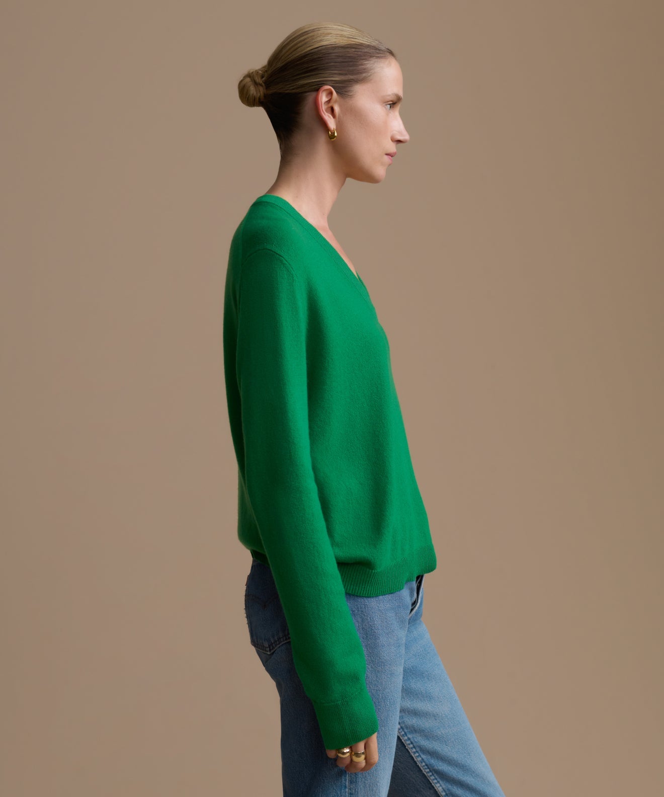 Flynn Cashmere V-Neck
