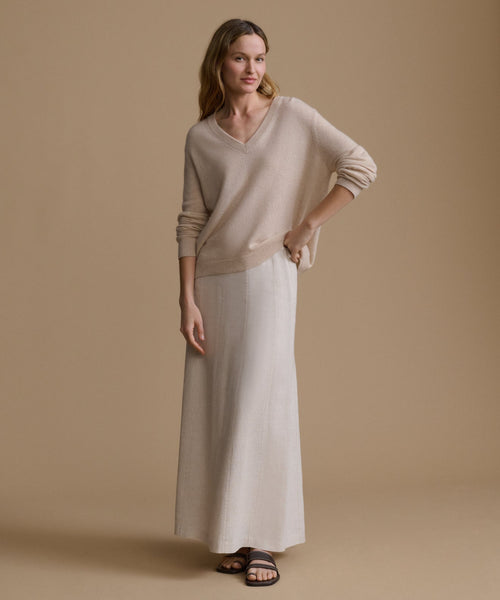 Flynn Cashmere V-Neck