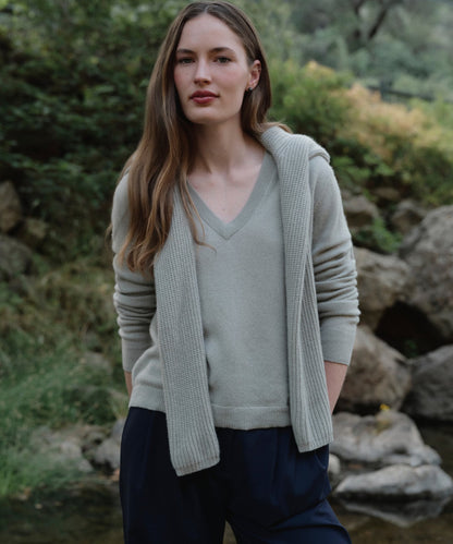 Flynn Cashmere V-Neck