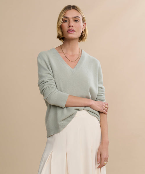 Flynn Cashmere V-Neck