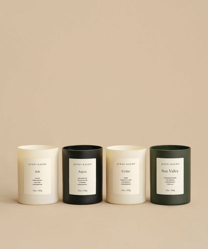 Glass Candle Gift Set
