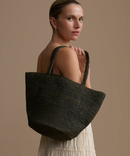 Hollis Raffia Bag