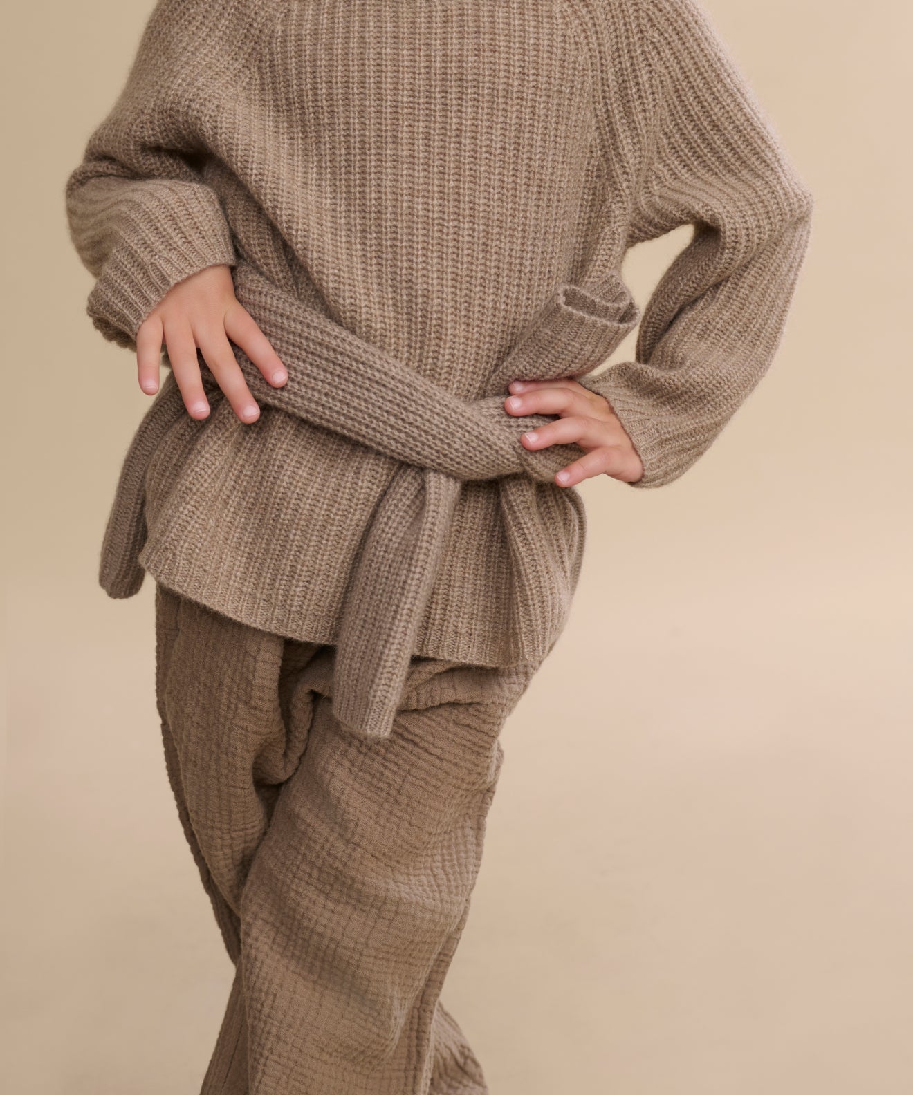 Kids' Cashmere Fisherman